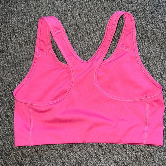 Hot pink Nike dri fit sports bra size M - Picture 2 of 3